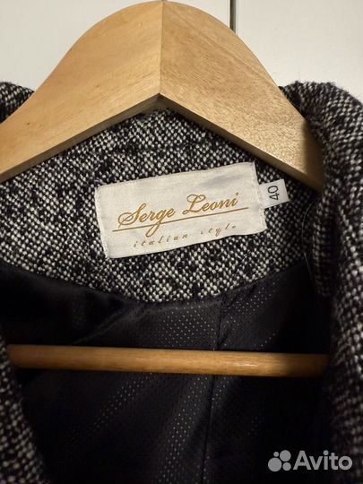 Польто шерстяное