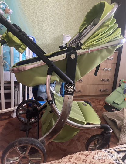 Коляска 3 в 1 bibikids