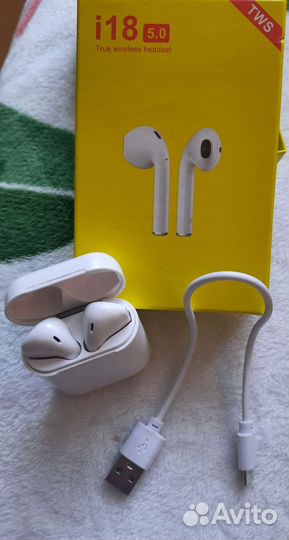 Беспроводные наушники tws i18 5.0