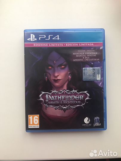 Pathfinder wrath of the righteous ps4