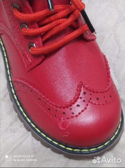 Ботинки демисезонные новые