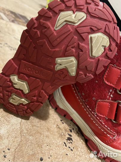 Зимние ботинки для девочки