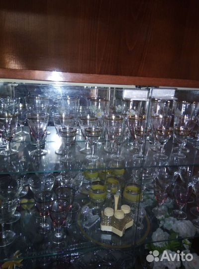 Бокалы фужеры рюмки СССР