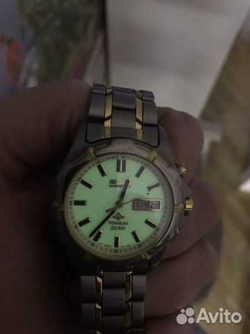 Часы Seiko Kinetic Titanium SQ100 5M43-0C00 купить в Нижнем Новгороде |  Личные вещи | Авито