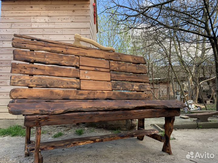 Лавочка ручная работа