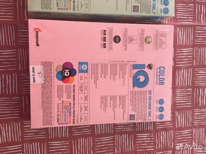 Бумага цветная для печати IQ Color