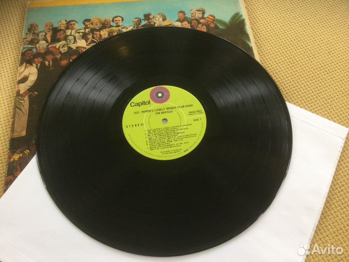 Виниловая пластинка The Beatles, оригинал, 1967г