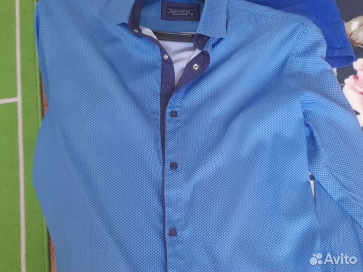 Школьная рубашка и поло р44-46 р164