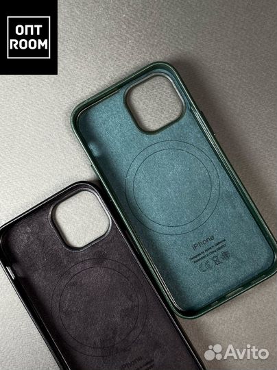 Кожаный чехол для iPhone 13 mini