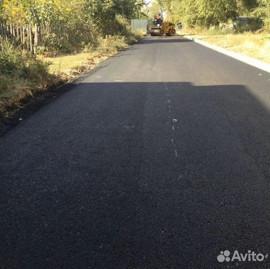 Асфальтирование и благоустройство территории