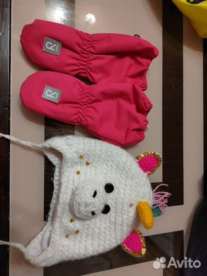 Зимняя шапка и краги Рейма