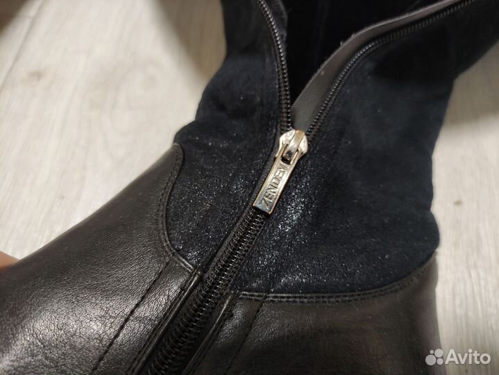 Сапоги зимние женские 39 Zenden ботфорты