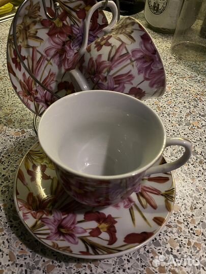 Чайный сервиз 2шт