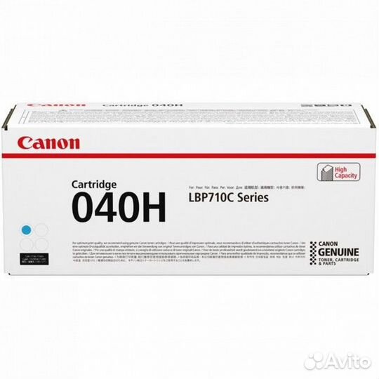 Тонер Canon 040HC голубой для LBP-710/712 582626
