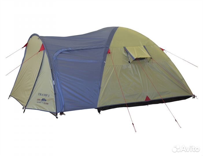 Палатка 3 местная с тамбуром новая, в наличии