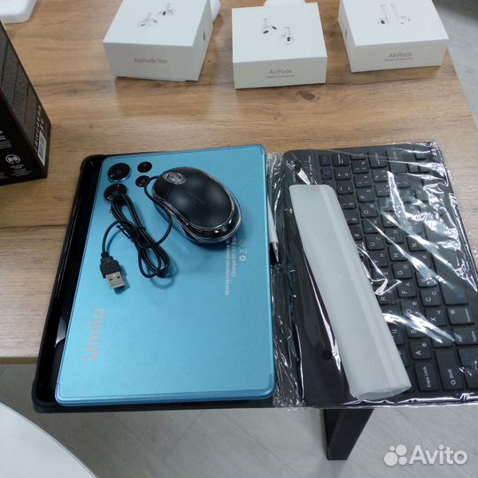 Мощный планшет umiio p80 pro 6Гб /128 +клавиатура