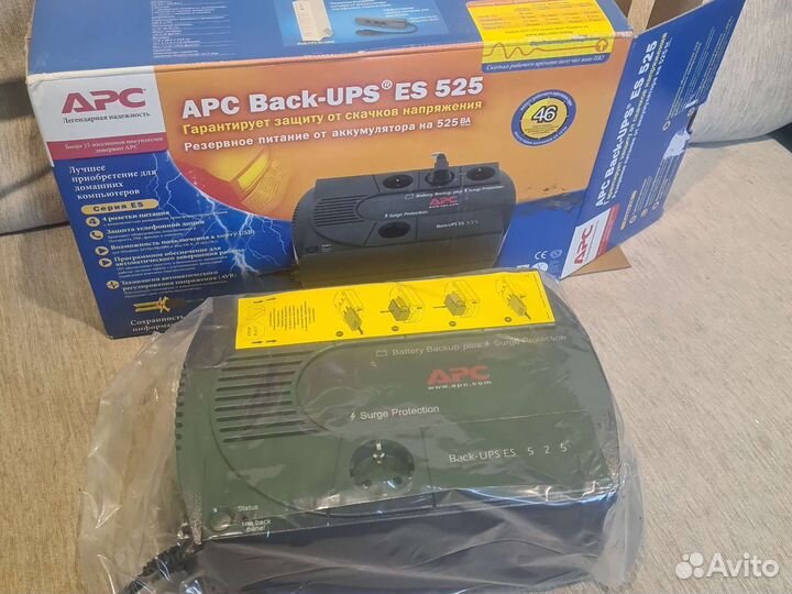 Ибп apc back-ups es 525