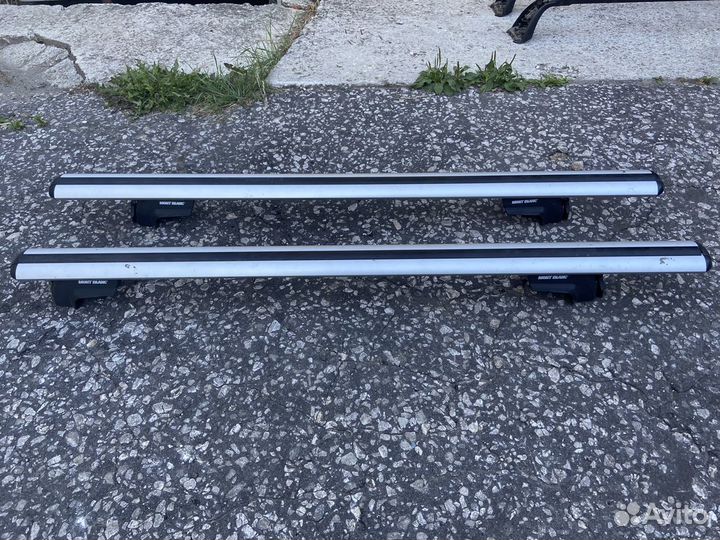 Багажник поперечины на крышу hyundai и MontBlanc