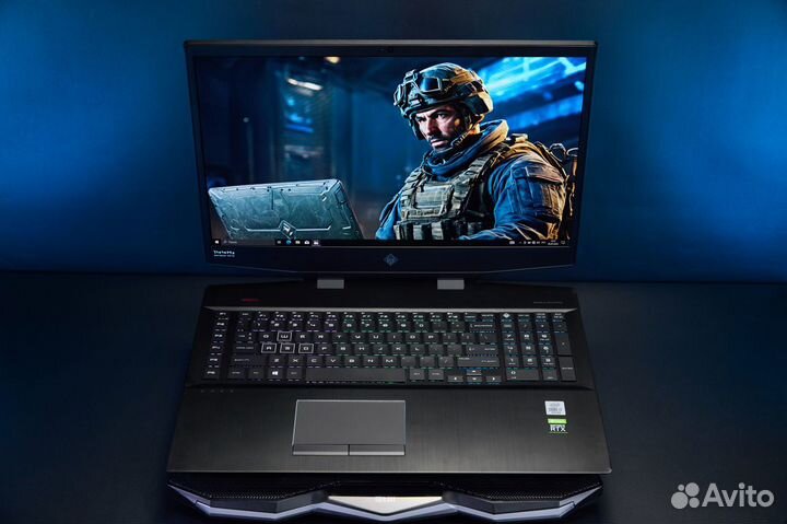 Мощный игровой HP / Core i7 / RTX 2070 / 17.3