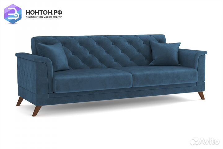 Диван книжка Амарант синий