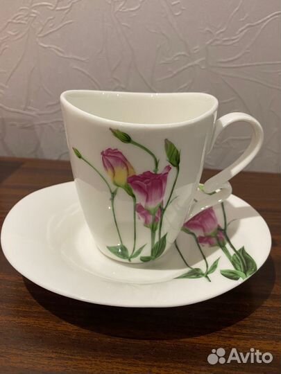 Чашка с блюдцем подарочный набор