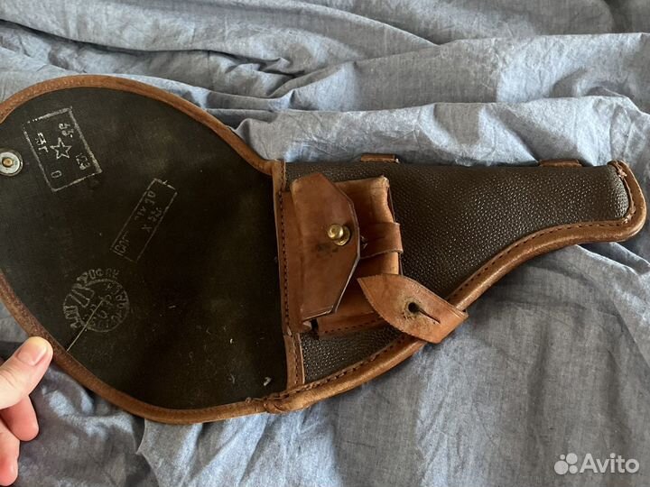 Кобура от пистолета тт кирзовая, советская
