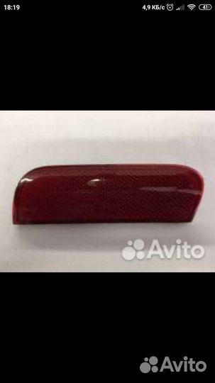 Катафот заднего бампера Ford Fusion Focus