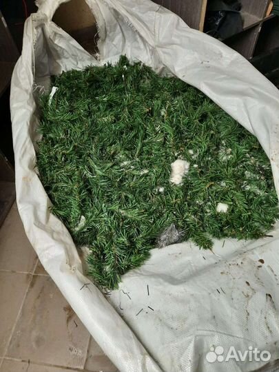 Еловые ветки искусственные