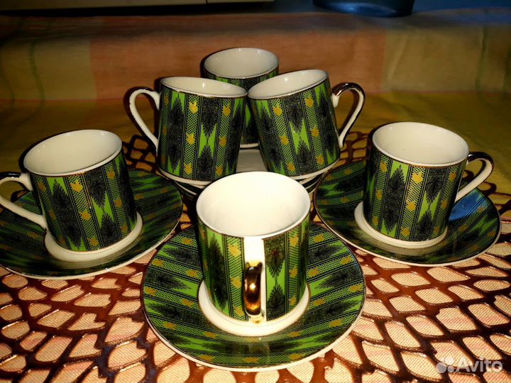 Фарфоровый кофейный сервиз из Японии