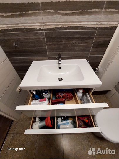 Раковина в ванную с тумбой