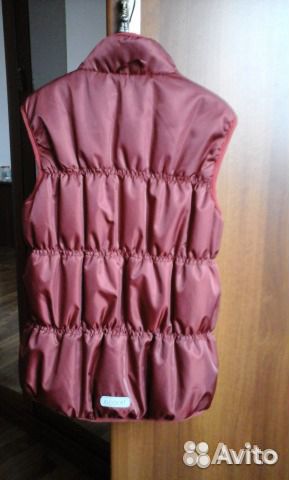 Утепленный жилет р.122-134