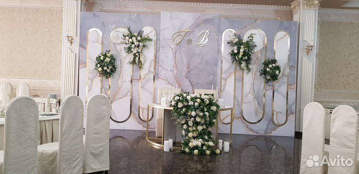 Свадебное оформление. Декор