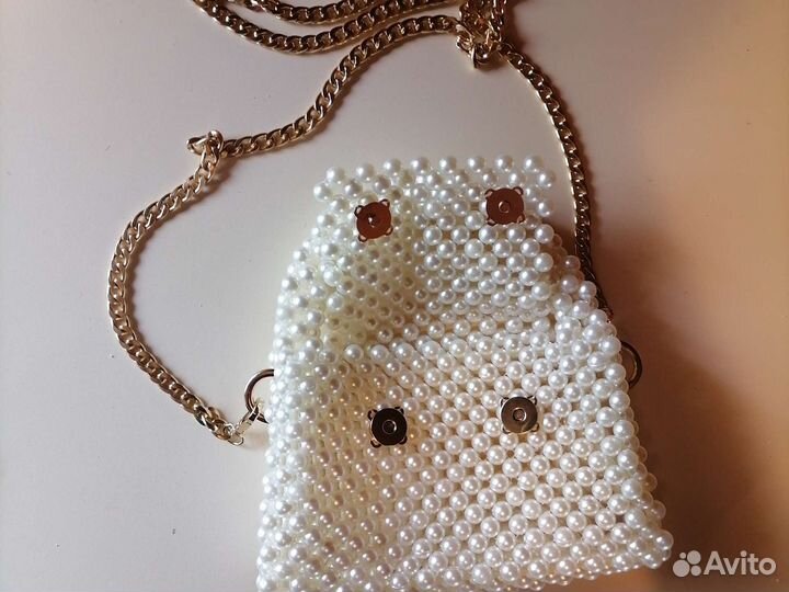 Сумка из бусин ручной работы. Сумки на заказ