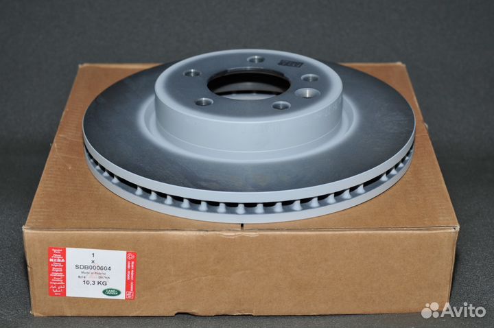 Диск тормозной передний Land Rover SDB000604