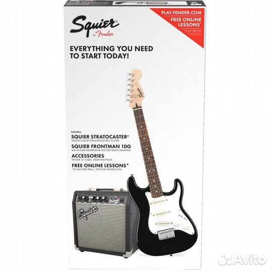Гитарный комплект Fender Squier Stratocaster Pack