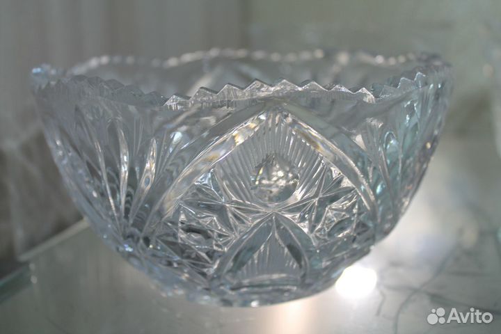 Ваза хрустальная СССР