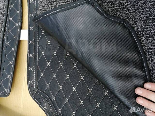 Коврики в салон 3D эко кожа Toyota Rav-4 30 разные