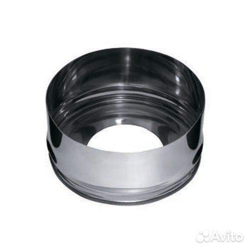 Заглушка ferrum с отверстием (430/0,5мм) Ф110x200