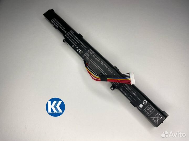 Аккумулятор asus X450J (A41-X550E)