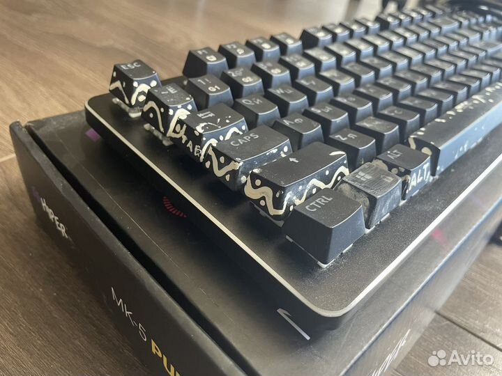 Клавиатура hiper MK-5 pulse, USB, черный