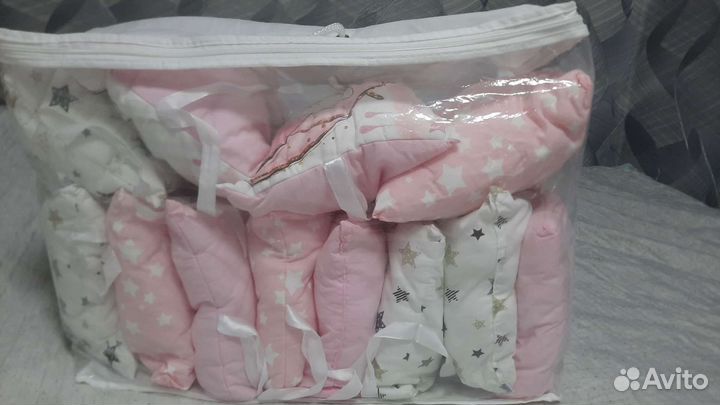 Бортики в детскую кроватку