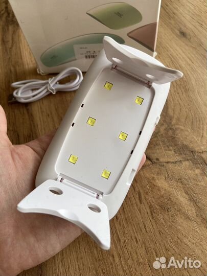 Мини лампа для ногтей