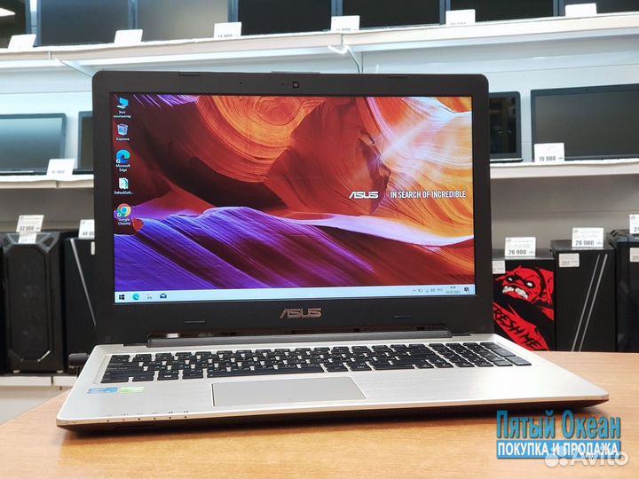 Ноутбук Asus K56CB, Core i3 3217U, RAM 6Gb