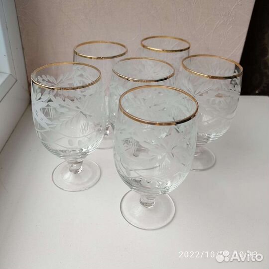 Бокалы стекло