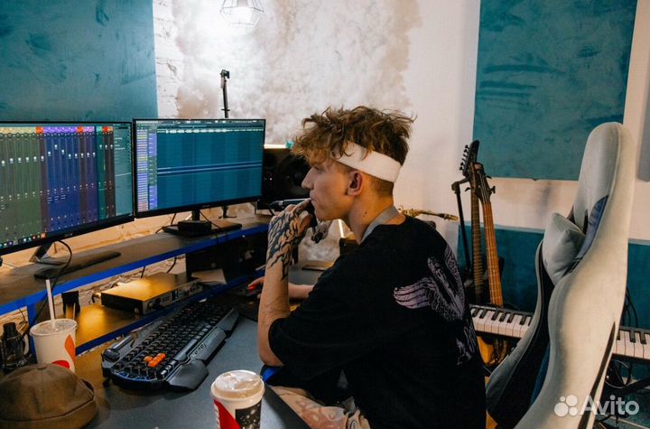 Студия звукозаписи/аренда, песня в подарок