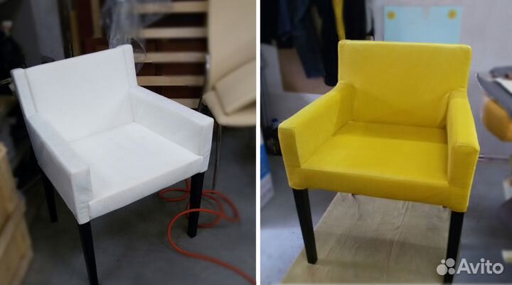 Перетяжка мебели