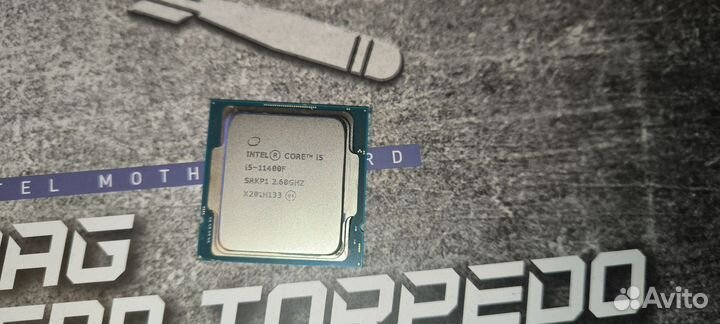 Мат. Плата LGA1200 MSI Z590 torpedo + I5 11400F