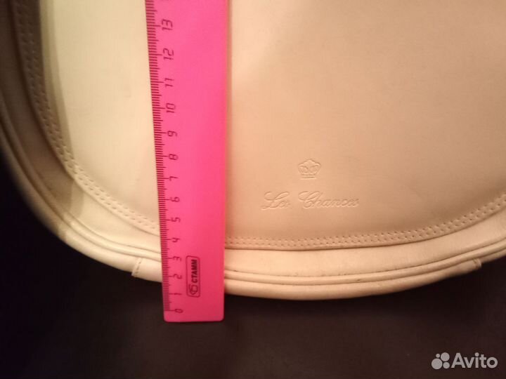 Сумка седло кожа белая Италия, черная 100%хлопок