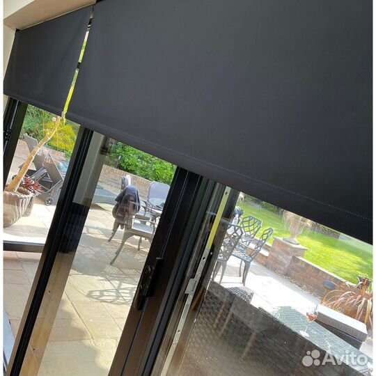 Жалюзи на окна рулонные тканевые