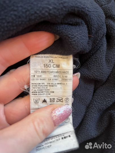 Куртка на флисе Benetton